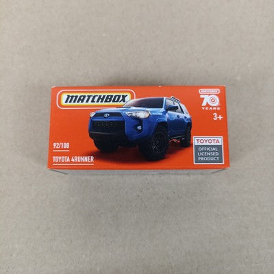 Matchbox Power Grabs Toyota 4Runner Blue
