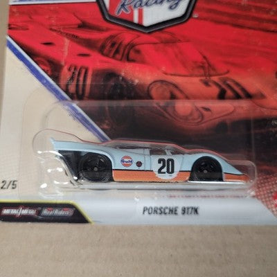 2026 Hot Wheels Premium Vintage Racing Porsche 917K Gulf Blue