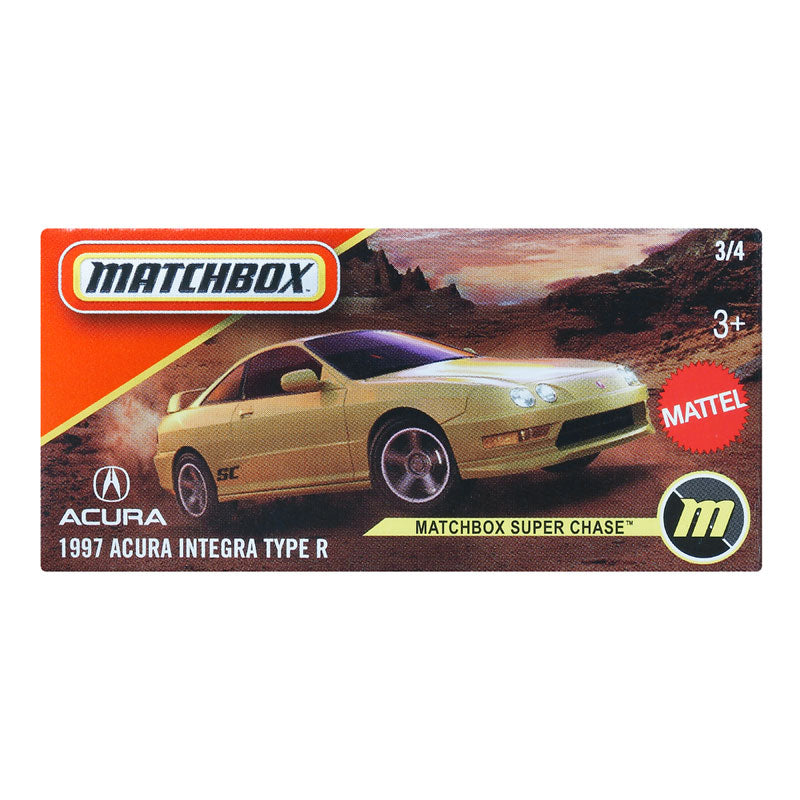 Matchbox Power Grabs 1997 Acura Integra Type R Toy Car (DNK70) CHASE