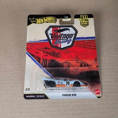 2026 Hot Wheels Premium Vintage Racing Porsche 917K Gulf Blue