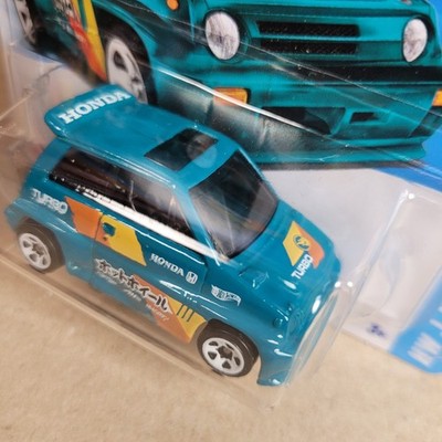 2025 Hot Wheels ‘85 Honda City Turbo II Teal Treasure Hunt HW J-Imports