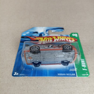 Hot Wheels 2007 Treasure T-Hunt #2 Nissan Skyline Mint Short Card