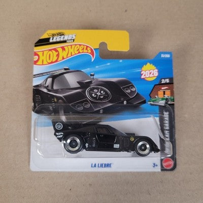 2026 Hot Wheels La Liebre Legends Tour Set White + Black Short Card