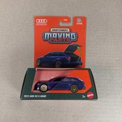 2025 Matchbox Moving Parts 2023 Audi RS6 Avant Lila