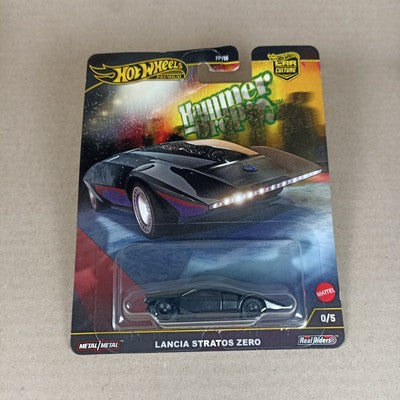 Hot Wheels Lancia Stratos Zero Chase Car Culture Hammer Drops 2024 *Minor Damage