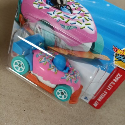 Hot Wheels Donut Drifter Let's Race #5 Pink Netflix 2025 Short Card