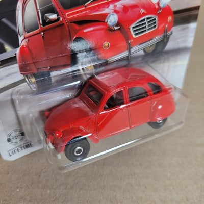 Matchbox 1970 Citroen 2CV Red 2025 Short Card