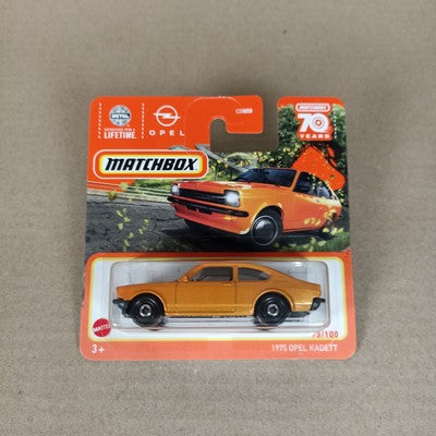 Matchbox  '75 Opel Kadett Orange 2023 Short Card