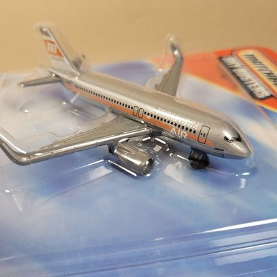 Matchbox Sky Busters 2026 Airbus A320 neo Silver - Matchbox Airlines - Diecast