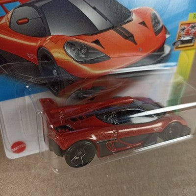 Hot Wheels 2024 Mainline Gordon Murray Automotive T.50s Orange Red Short Card