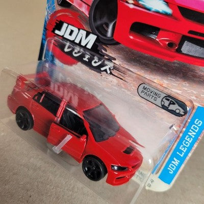 Majorette Mitsubishi Lancer Evolution S Red JDM Legends