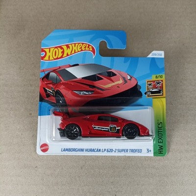 2024 Hot Wheels Lamborghini Huracan LP 620-2 Super Trofeo Red Short Card