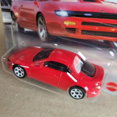 2026 Matchbox  1993 Toyota Celica Red #12 Short Card