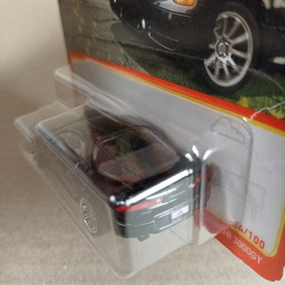 2022 Matchbox 1994 Mitsubishi 3000GT #68 Schwarz Short Card