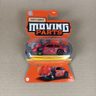 Matchbox Moving Parts Edelbrock Henry J Gasser Red
