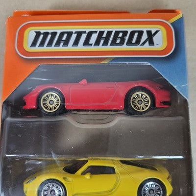 2025 Matchbox Porsche Heroes 5 Pack 911 GT3, 918, 914, 911 Targa, Cabrio