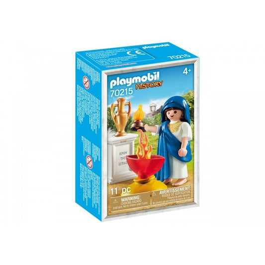 Playmobil History Goddess Hestia Greek Mythology Collectible Set (70215)