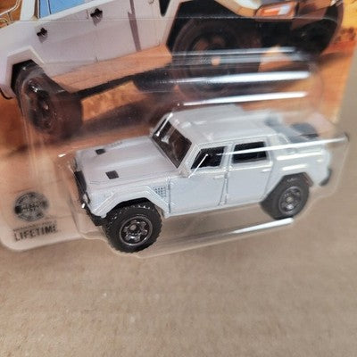 2026 Matchbox Lamborghini LM002 #87 White Short Card