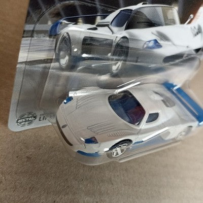 2025 Matchbox Mainline 2004 Maserati MC12 Weiß Diecast-Modellauto 86/125 Short Card