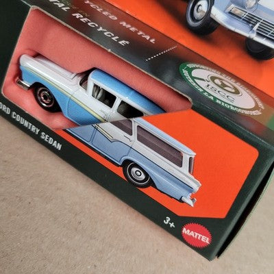 2025 Matchbox Moving Parts 1957 Ford Country Sedan Blue 27