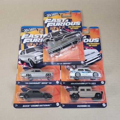 2024 Fast and Furious - Decades Of Fast - Hot Wheels 5er-Set - Hummer Jetta