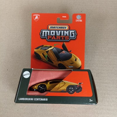 Matchbox Moving Parts Lamborghini Centenario Gold #5 2025