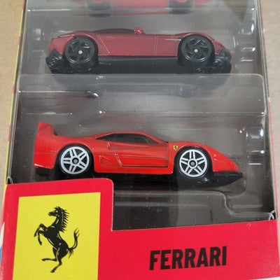 2026 Hot Wheels Ferrari Red 5er-Pack F40, SF90, Dino, 368, 12Cilindri