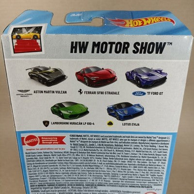 Hot Wheels 2025 HW Motor Show 5-Pack Ferrari Aston Ford Lamborghini Lotus