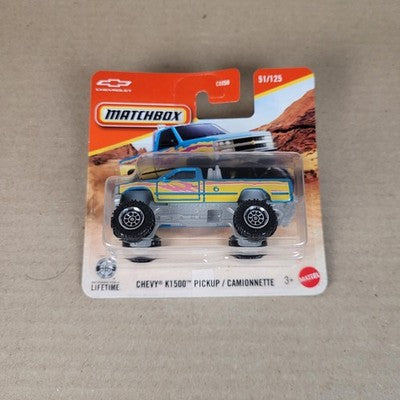 2026 Matchbox Chevy K1500 Pickup #51 Short Card