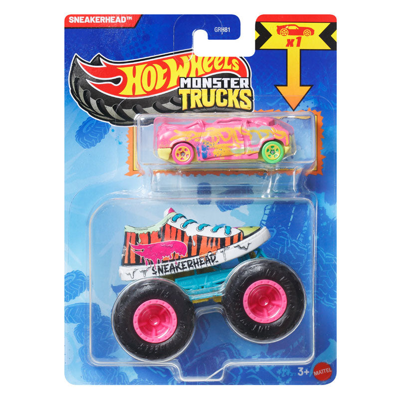 Hot Wheels Monster Trucks Metal Sneakerhead JJT58 Mattel T (GRH81)