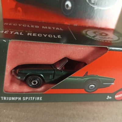 Matchbox 1969 Triumph Spitfire Green Moving Parts 2025 #47