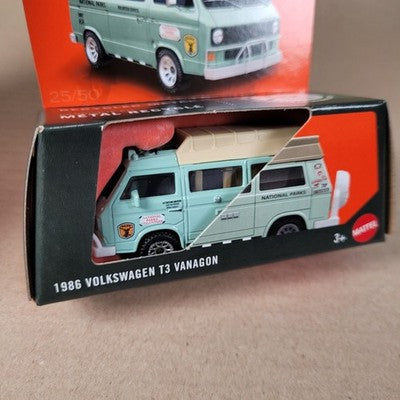 2026 Matchbox Moving Parts 1986 VW Volkswagen T3 Vanagon Minor Card Issue