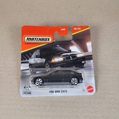 2026 Matchbox 1995 BMW 318ti Schwarz Short Card