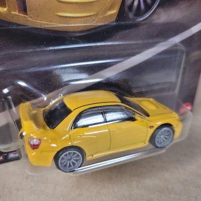 2026 Hot Wheels Subaru Impreza WRX STi Yellow Thrill Climbers