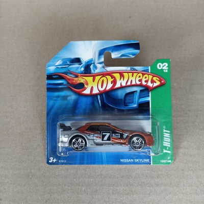 Hot Wheels 2007 Treasure T-Hunt #2 Nissan Skyline Mint Short Card