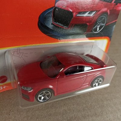 2022 Matchbox 2019 Audi TT RS Coupe Rot #49 Short Card