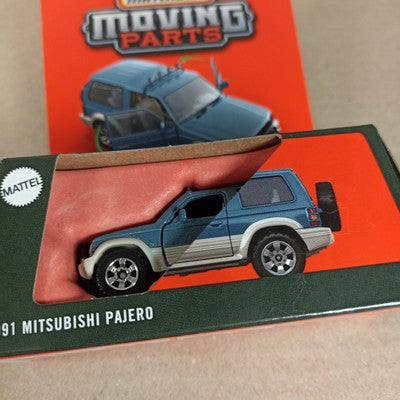 Matchbox Moving Parts 1991 Mitsubishi Pajero Blue #40 2025