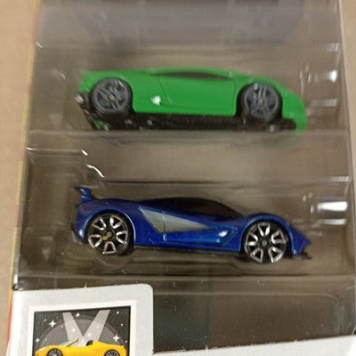 Hot Wheels 2025 HW Motor Show 5-Pack Ferrari Aston Ford Lamborghini Lotus