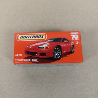 Matchbox Power Grabs 1994 Mitsubishi 3000GT Red