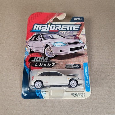 Majorette Honda Civic Type R EK9 White JDM Legends Chase 2025