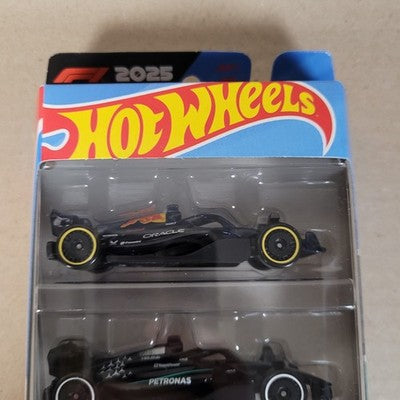 Hot Wheels Formula 2025 5-Pack Set 2026 Red Bull Atlassian Williams AMG