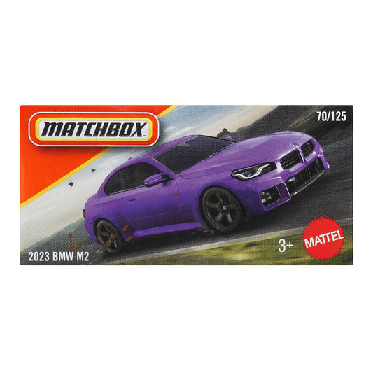 Matchbox Power Grabs 2023 BMW M2 Toy Car (DNK70)
