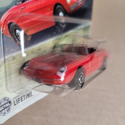 2025 Matchbox Alfa Romeo Duetto  Rot Short Card