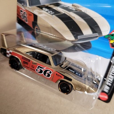 2026 Hot Wheels '69 Dodge Charger Daytona Gold #23 Starting Grid Short Card