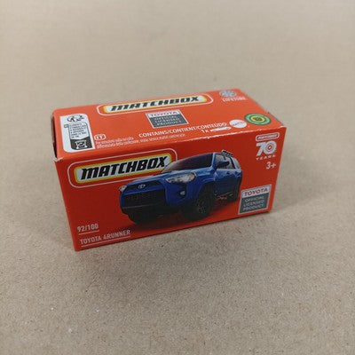 Matchbox Power Grabs Toyota 4Runner Blau