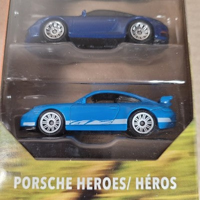 2025 Matchbox Porsche Heroes 5 Pack 911 GT3, 918, 914, 911 Targa, Cabrio