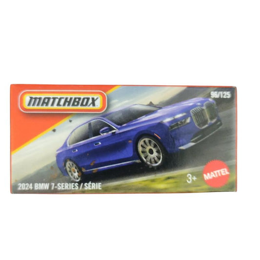 Matchbox Power Grabs 2024 BMW 7-Series Diecast Toy Car (DNK70)