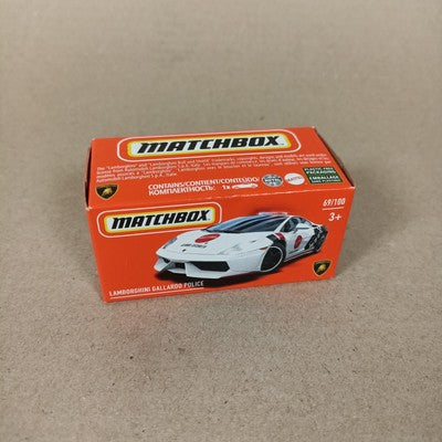 Matchbox Power Grabs Lamborghini Gallardo Police 2021