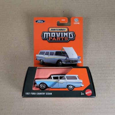 2025 Matchbox Moving Parts 1957 Ford Country Sedan Blue 27
