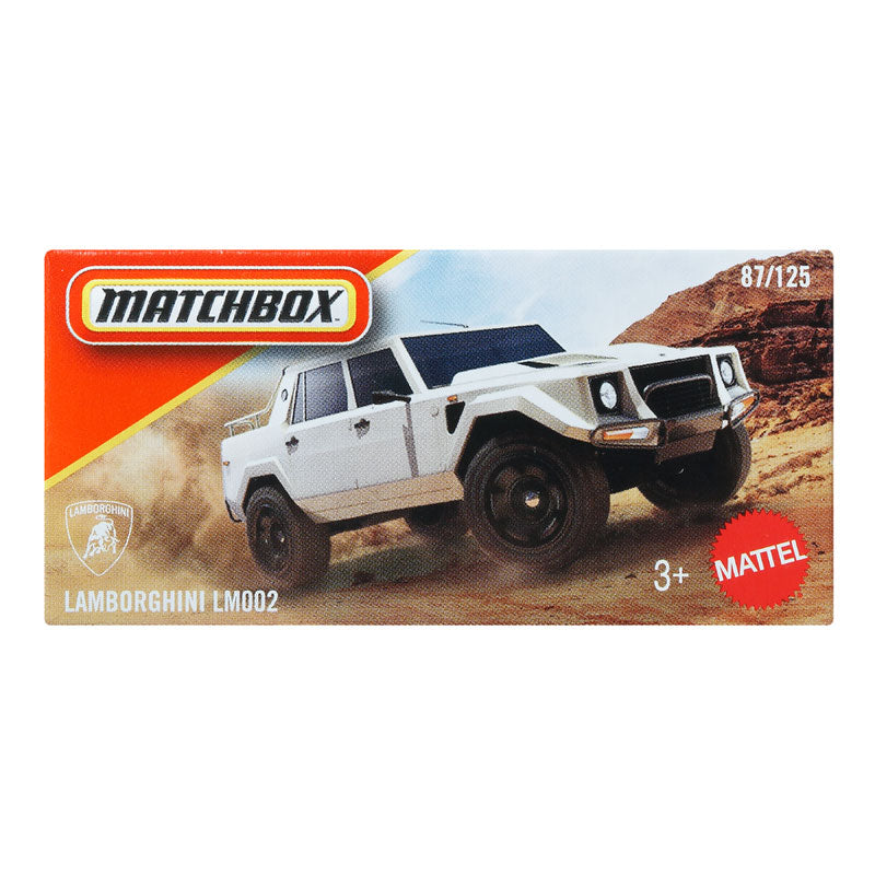 Matchbox Power Grabs Lamborghini LM002 Toy Car Collectible (DNK70)